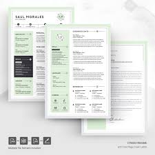 Resume Template 3 Page Cv Template Resume Template Cv Template Resume