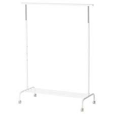 Rigga Garderobenstander Weiss Online Kaufen Ikea Deutschland Clothing Rack Small Space Clothing Storage Glass Cabinet Doors