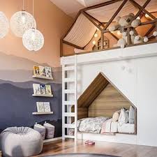 Pretty Sure That Teddy Has The Best Seat In The House I Mean Hello If It Wasn T Enough With The Built In Hous Kid Room Decor Awesome Bedrooms Bedroom Design