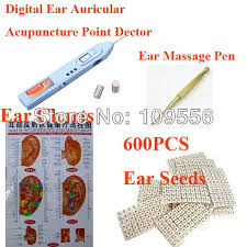 auricular ear auriculotherapy therapy kit digital ear