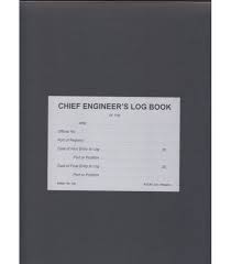 They are implementing modern logbooks and designing their operating practices around the logbook to. Chief Engineer S Log Book No 132