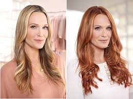 Can i wash my hair after coloring? Preview Before After Photos Molly Sims Goes Red With New Nexxus Color Assure Collection Pre Wash Primer Prevents Hair Color Fading Before It S Even A Problem Beautystat Com