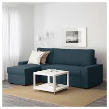 Vilasund Convertible Avec Meridienne Hillared Bleu Fonce Ikea Corner Sofa Bed With Storage Corner Sofa Bed Sofa Bed With Chaise