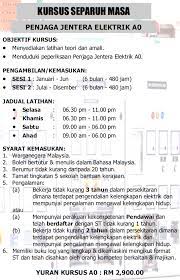 Disediakan oleh afzamizanbengkel penjaga jentera elektrik a111. Syarat Syarat Kursus Chargeman Dan Wireman Iktbndt Facebook