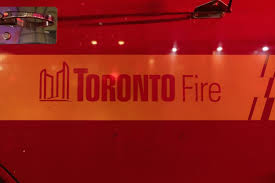 Firefighters battle three-alarm blaze at Etobicoke yacht club