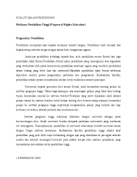 Apakah kalian pernah mendengar istilah mou ? Doc Laporan Assignment Individu Kuma Bukoh Academia Edu