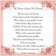 Missing Mom In Heaven Poems Quotes From Daughter Son Images 4 Mom In Heaven Mom Birthday Quotes Mother In Heaven
