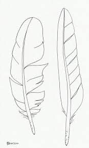 Birds Of A Feather 2 Original Ink Feather Drawing 2 Sea Bird Feathers With Images Feather Drawing Feather Painting Paper Feathers