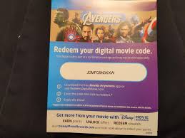 Some digital codes can be redeemed multiple times. Free Avengers Code Vudu