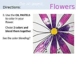 Use oil pastels to create contrast of color and texture. Georgia O Keeffe Flower Art Lesson By Martinagoulartstudio Tpt