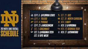 It was notre dame's first consensus top 10 class since 2013, and the irish have ranked in the. Notre Dame Announces Complete 2021 Schedule Inside The Irish Nbc Sports