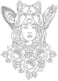 Indeed they have powerful back legs and webbed feet that help them. Wolf Girl Coloring Page Free Printable Coloring Pages For Kids