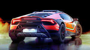 Its translated name hints at the electrification taking place underneath the body. Lamborghini Huracan Sterrato Concept 4x4 Wahnsinn