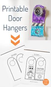 printable door hangers create in the chaos craft activities for kids easy crafts for kids hanger