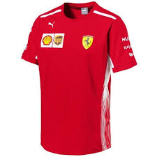 Scuderia Ferrari Formula 1 Men S Red 2018 Team T Shirt W Sponsors Ferrari F1 Ferrari Team T Shirts