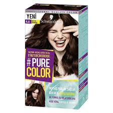Schwarzkopf Pure Color Sac Boyasi 4 6 Bitter Brownie Dermoeczanem Com