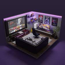 Gaming Room Projects Photos Videos Logos Illustrations And Branding On Behance Use roomle to intuitively create an interactive floor plan and configure its furniture. gaming room projects photos videos