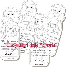 Giorno Della Memoria Segnalibri Di Anna Frank Memorie Letture Per Bambini Segnalibri