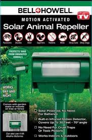 Our engineers are more experience in design and program solar products. Bell Howell Solar Animal Repeller Buy Online In Bermuda At Bermuda Desertcart Com Productid 23495318
