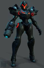 Https Www Artstation Com Artwork 2rp8k Metroid Robot Concept Art Samus