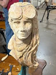 Wood carving club in Denison, Iowa