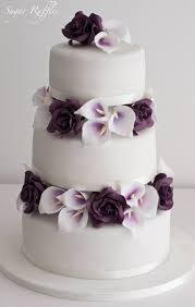 Wedding Cake Inspiration Modwedding Simple Wedding Cake Wedding Cake Toppers Purple Wedding Cakes