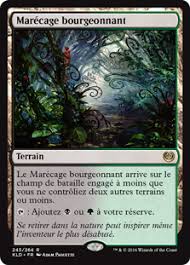 Marecage Bourgeonnant Magic The Gathering Cards Magic The Gathering The Gathering