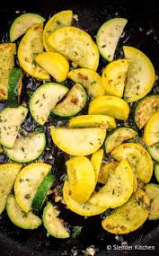 Sauteed Zucchini With Garlic Slender Kitchen Recipe Sauteed Zucchini Zucchini Recipes Baked Zuchinni Recipes