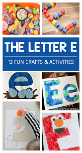 Try one of our published coloring books for hours of creativity with your preschooler or kindergartner. 12 Easy Letter E Crafts Activities Kids Activities Blog