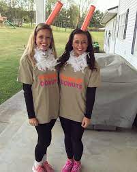 Cute Dunkin Donuts Halloween Costume Donut Halloween Costume Homade Halloween Costumes Creative Halloween Costumes Diy