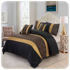 4.5 out of 5 stars. Black And Gold Bed Sheets A Tout Com
