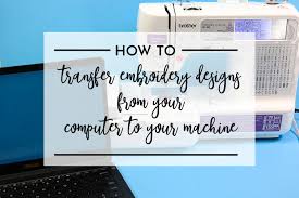 Copyrighted embroidery designs to embroider for gifts or on items to sell in small quantities. How To Transfer Embroidery Files From Computer To Machine That S What Che Said