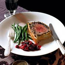 Bake the wellingtons in a 400˚f (200˚c) oven until the pastry is fully cooked and golden brown (about 20 minutes). Beef Wellington With Cranberry Port Sauce Cook With M S