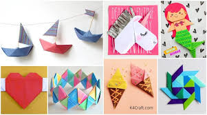 This is a happy face feelings wheel. Easy Origami Paper Crafts For Kids Step By Step Instructions K4 Craft