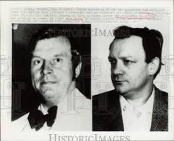 1971 Press Photo Kidnapping suspects Heinz Ollenburg and Paul Kron in  Germany