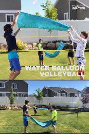 Water Balloon Volleyball Hilarious Summer Water Game It S Always Autumn Video Video Water Games For Kids Water Balloons Water Games