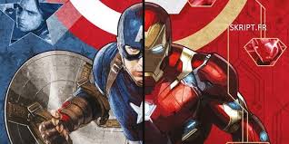The scene involved telling a version of tony's youth via a. Choose A Side In New Captain America Civil War Promo Art Heyuguys