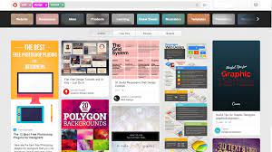 We are living the digital life. Pinterest Inspired Cards Based Web Design Layouts