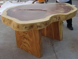 Live Edge Dining Table Reclaimed Golden Acacia Wood Single Etsy Live Edge Dining Table Log Furniture Rustic Log Furniture