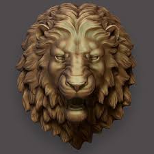 Lion Head 3d Model Lion Lion Head 3d Model