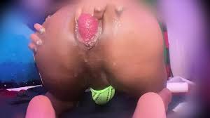 Trans Sissy Femboy Pushing out Huge Growing Balloon Prolapse: Shemale Big  Ass Big Ass Porn