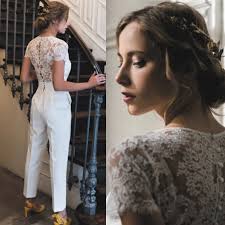 Bridal Collection Mariée Laure De Sagazan Jumpsuit Sold Out Rare Zara White  Long Jumpsuit Bloggers Size