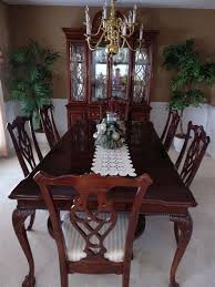 Gable Formal Cherry Dining Room Table Set 8 Piece Dining Room Set Incl Table 6 Chairs China Dining Room Table Set Dining Table Dining Table Chairs