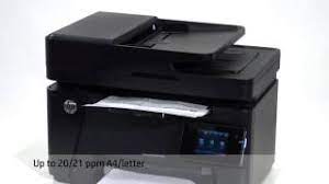 Hp Laserjet Pro Mfp M125nw Mr127fw Youtube