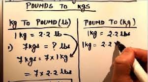 How To Convert Pound To Kilogram Guidance Corner