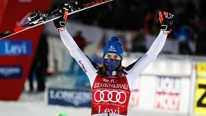 Ski queen mikaela shiffrin's bid for victory in the final slalom race of the world cup season. Petra Vlhova Fends Off Gisin To Complete World Cup Slalom Double In Finland Cbc Sports