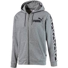 Ob als leichte übergangsjacke, sportlicher begleiter oder bequem für einen gemütlichen abend auf dem heimischen sofa. Puma Sweatjacke Amplified Sportlich Fur Herren Grau L Galeria Karstadt Kaufhof