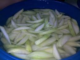 Cara buat jeruk mangga rangup paling senang!!! Resepi Jeruk Mangga Muda
