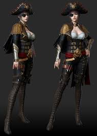 Artstation Archeage Costume Kyungmin Kim Costumes Fantasy Character Design Captain Costume