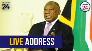 Today, president ramaphosa has presented his speech at south africa's first digital economy summit via hologram. Watch Live President Cyril Ramaphosa To Address South Africa On Coronavirus Youtube